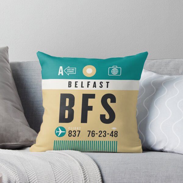 Item preview, Luggage Tag A - BFS Belfast Northern Ireland designed and sold by VoodooCircus.