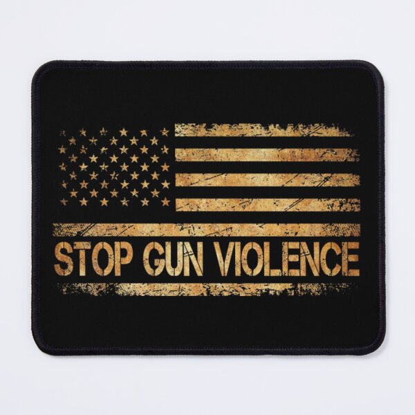 Item preview, Flag Gold Vintage Stop Gun Violence designed and sold by JamauDS.