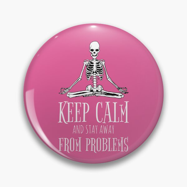 Item preview, KEEP CALM AND STAY AWAY FROM PROBLEMS designed and sold by Wooden-rack.