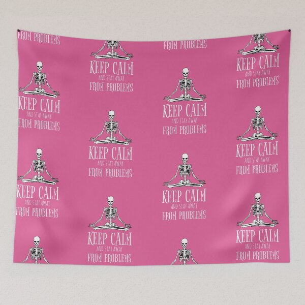 Item preview, KEEP CALM AND STAY AWAY FROM PROBLEMS designed and sold by Wooden-rack.