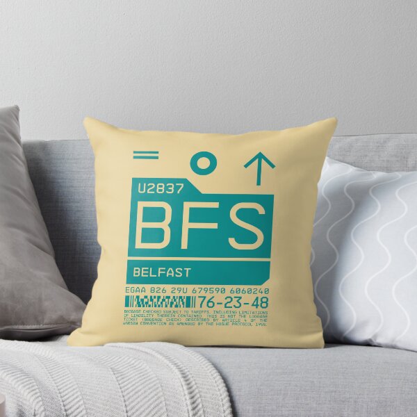 Item preview, Luggage Tag C - BFS Belfast Northern Ireland designed and sold by VoodooCircus.