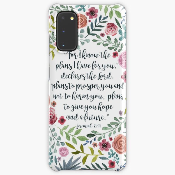 Jeremiah 29:11 Samsung Galaxy Snap Case