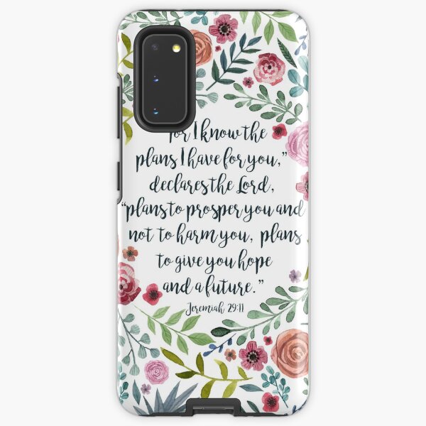 Jeremiah 29:11 Samsung Galaxy Tough Case