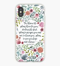 Jeremiah 29:11 iPhone Case
