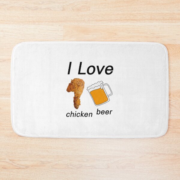 Item preview, i love chicken beer designed and sold by crazyhome.