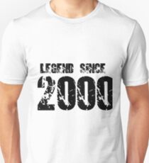 Legend since 2000 Unisex T-Shirt