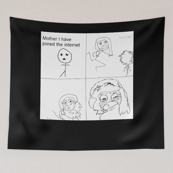 Item preview, He Has Joined The Internet  Print designed and sold by braziewohly.