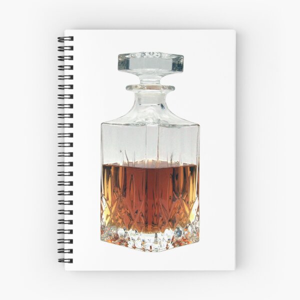Aperçu de l'œuvre Carafe à whisky (image découpée) sur fond blanc créée et vendue par JHMimaging.