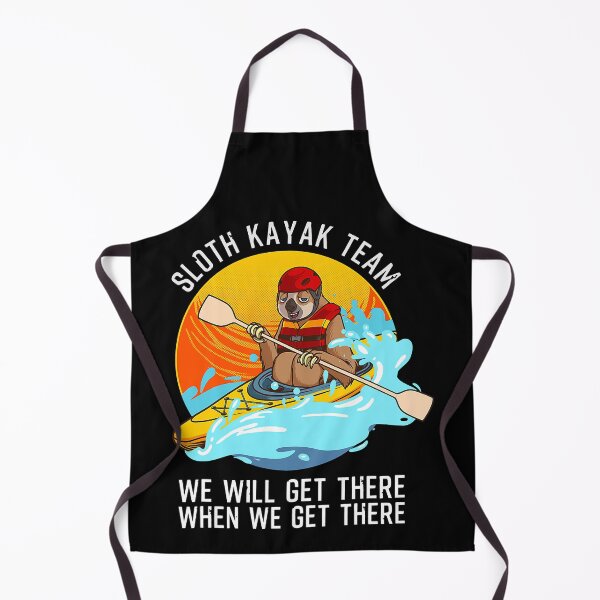 Item preview, Sloth Kayak Team We Will Get There When We Get There designed and sold by ujgbnx.