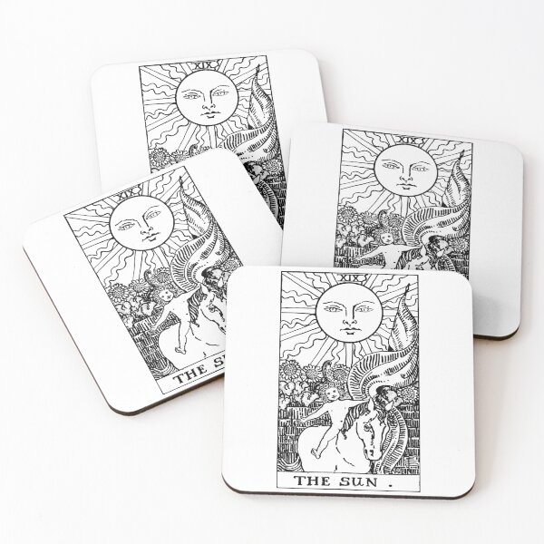 Item preview, The Sun Tarot Card designed and sold by Happy Puppy Print On Demand.