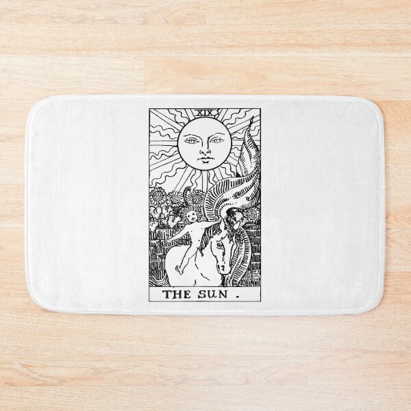 Item preview, The Sun Tarot Card designed and sold by Happy Puppy Print On Demand.