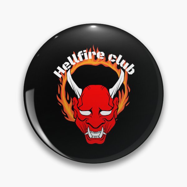 Item preview, Red Demon Hellfire Club Stranger Things  designed and sold by tagmoj.