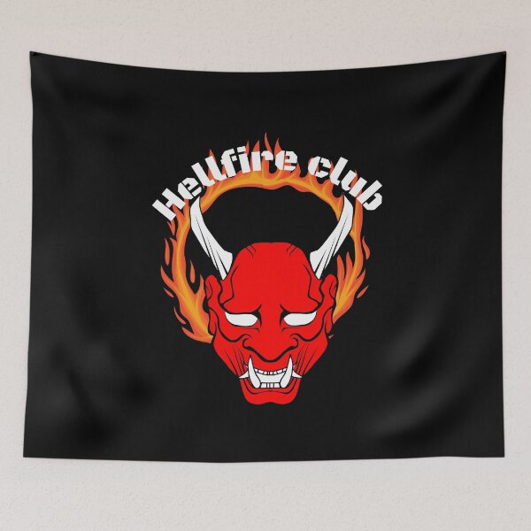Item preview, Red Demon Hellfire Club Stranger Things designed and sold by tagmoj.