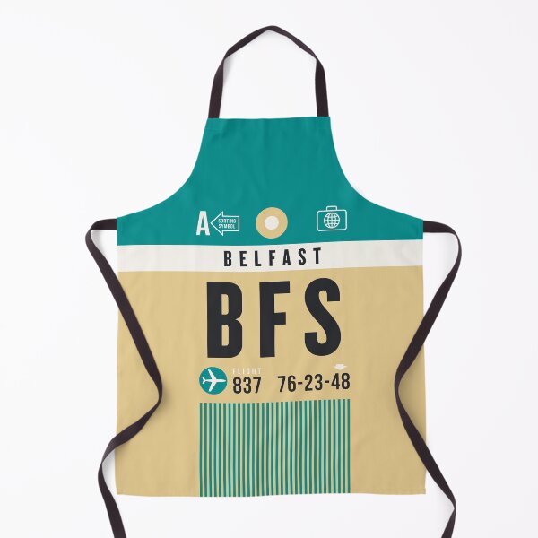 Item preview, Luggage Tag A - BFS Belfast Northern Ireland designed and sold by VoodooCircus.