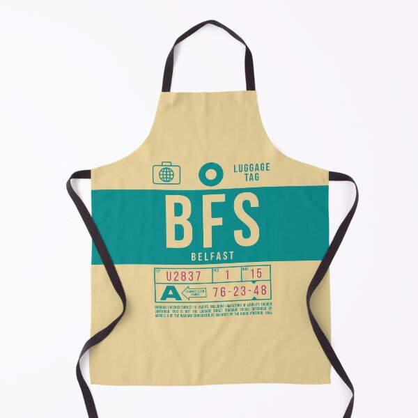 Item preview, Luggage Tag B - BFS Belfast Northern Ireland designed and sold by VoodooCircus.