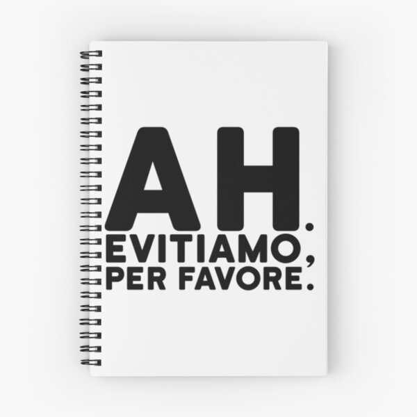 Aperçu de l'œuvre Édition limitée - Ah. Évitiamo| Cadeau parfait créée et vendue par bridgetana.