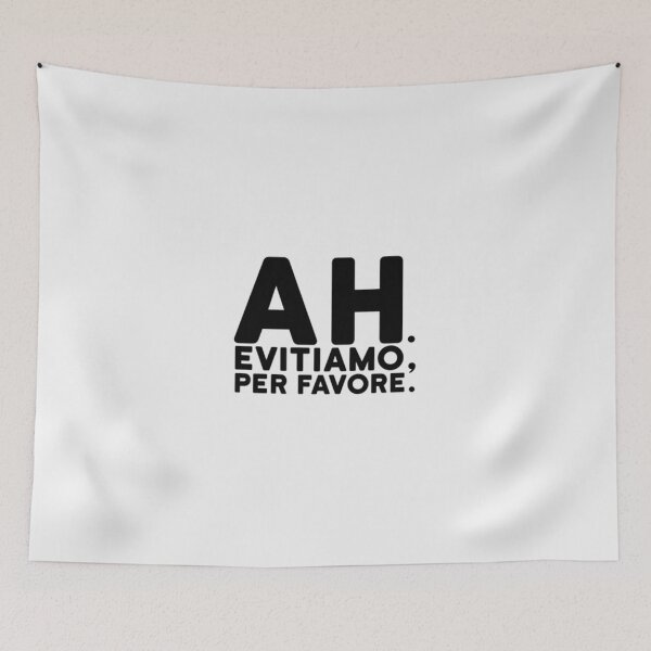 Item preview, Limited Edition - Ah. Evitiamo| Perfect Gift designed and sold by bridgetana.
