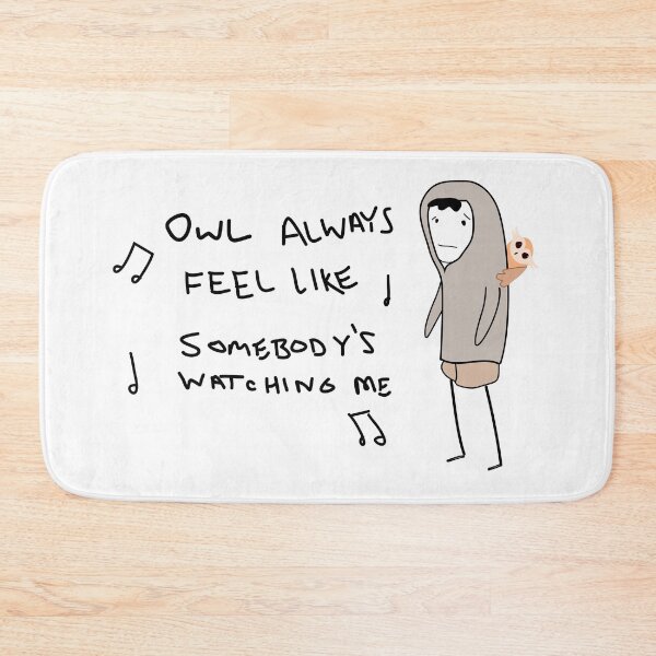 Item preview, Owl Always Feel Like Somebody's Watching Me designed and sold by SubtleSplit.