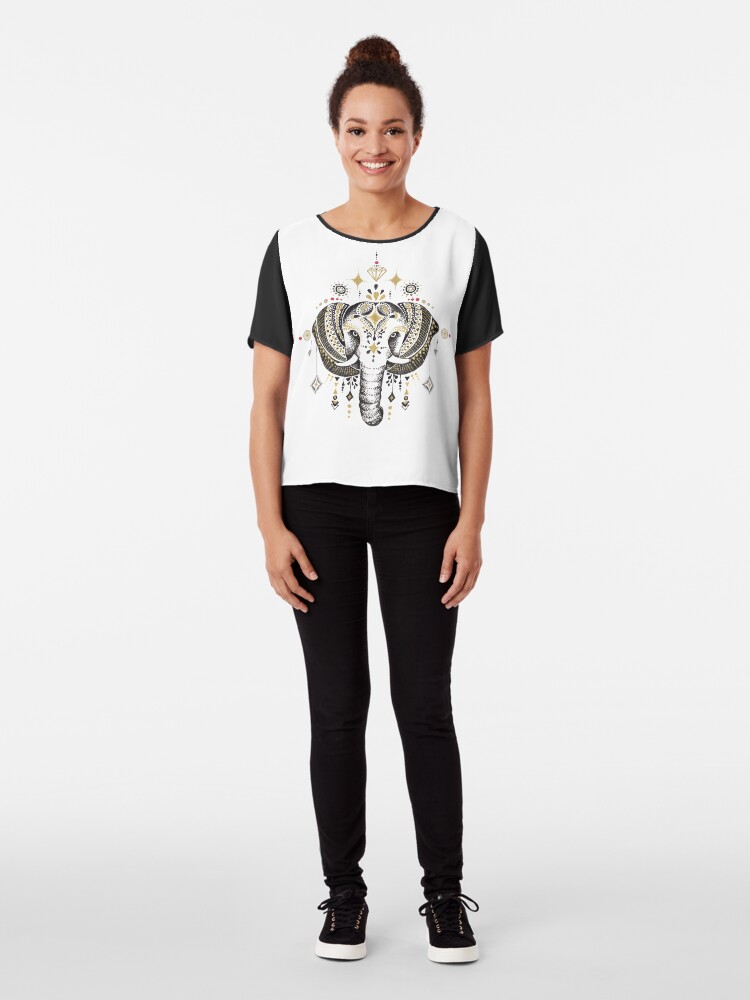Vista alternativa de Blusa Bohemian Elephant