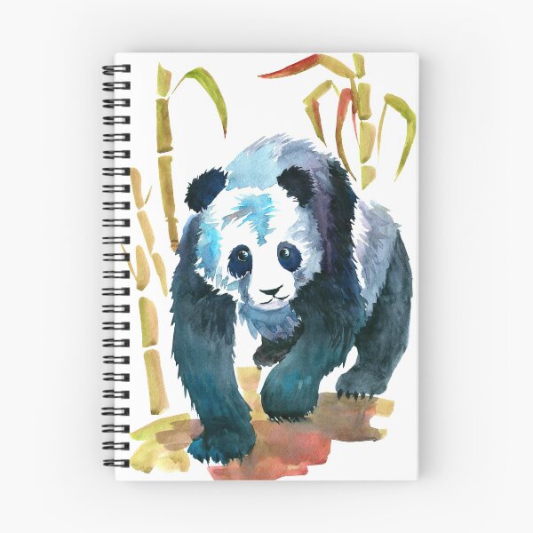 Item preview, Panda walking right to you from the Bamboo designed and sold by middayart.