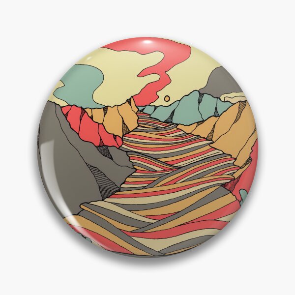 Item preview, Valley waves designed and sold by Swadeillustrations.