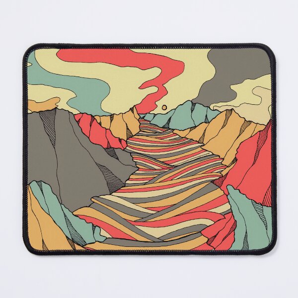 Item preview, Valley waves designed and sold by Swadeillustrations.