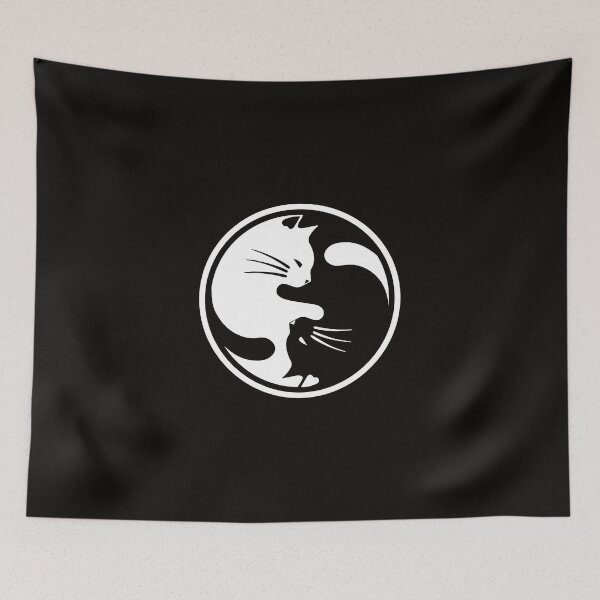 Item preview, Yin Yang Cat designed and sold by CreativeStrike.