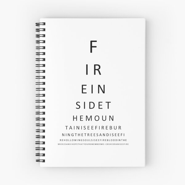 Item preview, Sehtest - Ich sehe Feuer   designed and sold by NatalieAmelia.