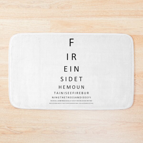 Item preview, Sehtest - Ich sehe Feuer   designed and sold by NatalieAmelia.