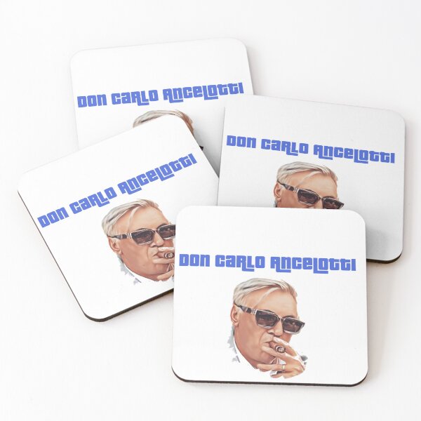 Item preview, Carlo Ancelotti with cuba designed and sold by ArminGreen.