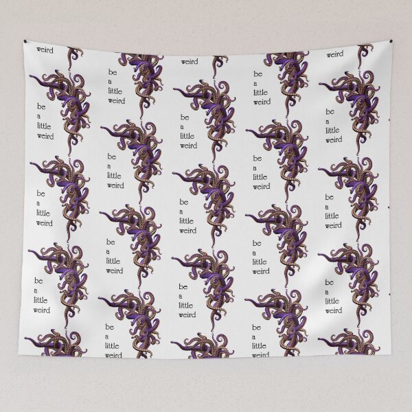 Item preview, Sei ein bisschen komisch mit Tentakeln   designed and sold by NatalieAmelia.