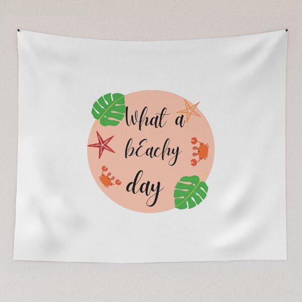 Item preview, What A Beachy Day Some Beach Somewhere designed and sold by Fudoitga.