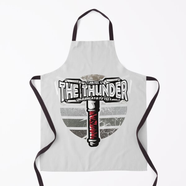 Item preview, I can feel  the thunder underneath my feet - funny quotes designed and sold by VichallanStudio.