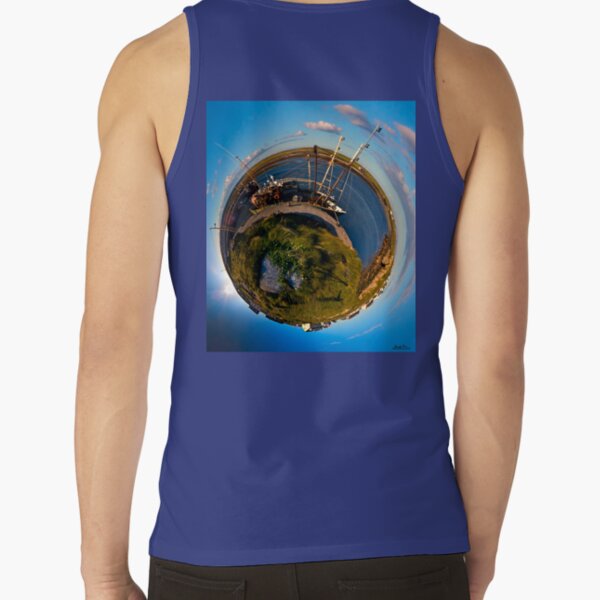 Fishing Boat, Killeany Pier, Inishmore, Aran Islands Tank Top