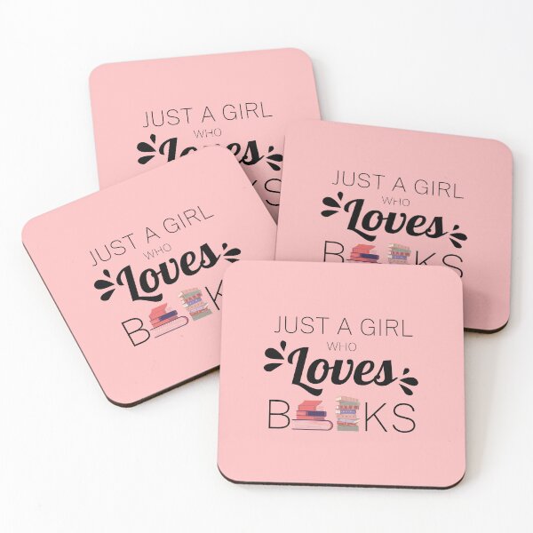 Item preview, Just A Girl Who Loves Books Vintage designed and sold by The Bookworm Store.