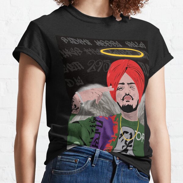sidhu moose wala angel Classic T-Shirt