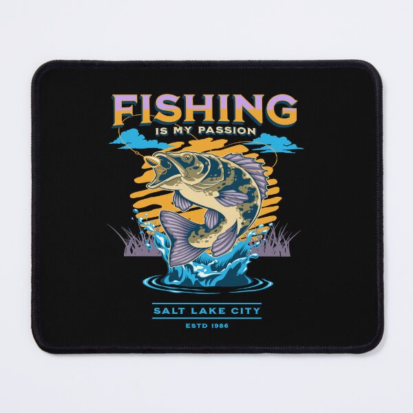 Item preview, Fishing Is My Passion | Vintage Fishing Legend Dad designed and sold by funnyhalloween.