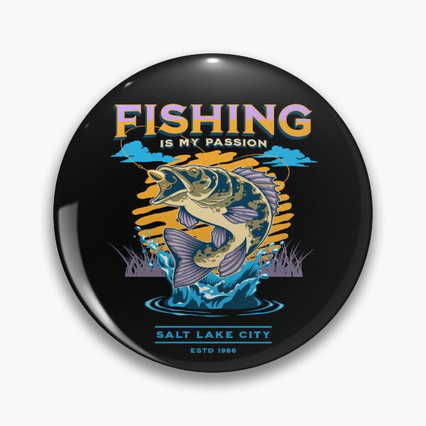 Item preview, Fishing Is My Passion | Vintage Fishing Legend Dad designed and sold by funnyhalloween.