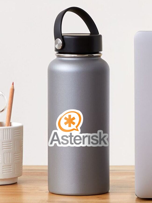 Thumbnail 1 of 3, Sticker, asterisk voip designed and sold by yourgeekside.