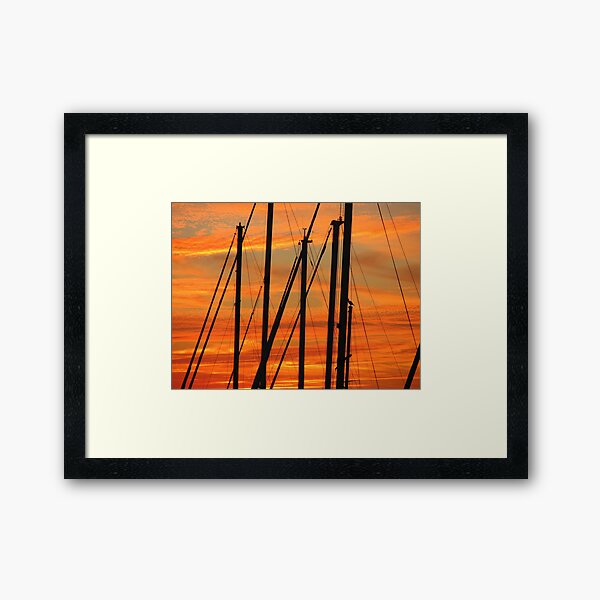 Any Port Framed Art Print