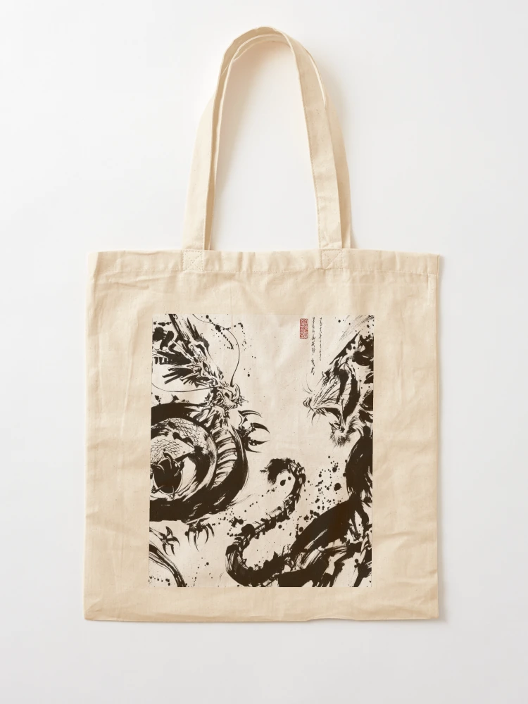 Tiger and Dragon Vintage Ink