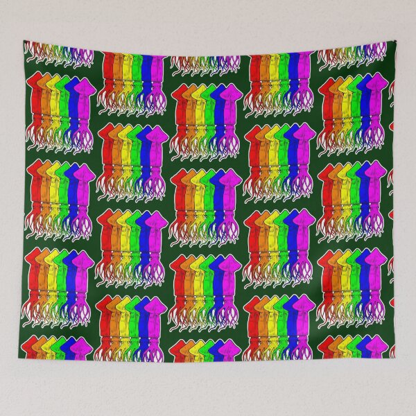 Item preview, Tentakel Regenbogen Tintenfisch   designed and sold by NatalieAmelia.