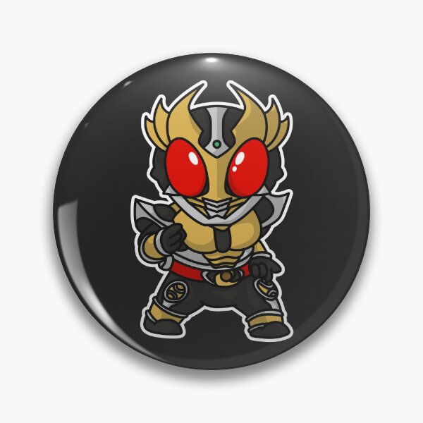 Item preview, Kamen Rider Agito Ground Form Chibi Style Kawaii designed and sold by mattzwug-draws.