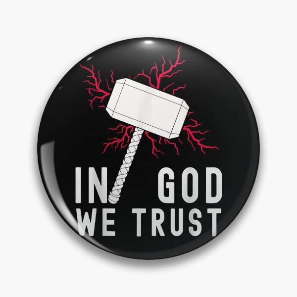 Item preview, In God Of Thunder We Trust Cool Thor's Hammer Viking designed and sold by SheriGreen.