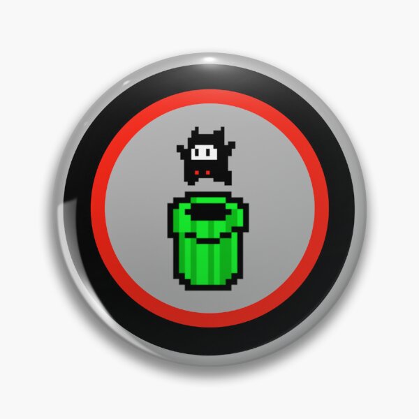 Item preview, Fuzzy Gaming Enemy - Retro Pixel designed and sold by epinkb.