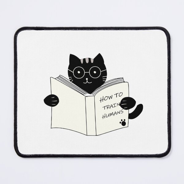 Item preview, Funny Cat Reading A Book For Cat lovers and book lovers designed and sold by The Bookworm Store.