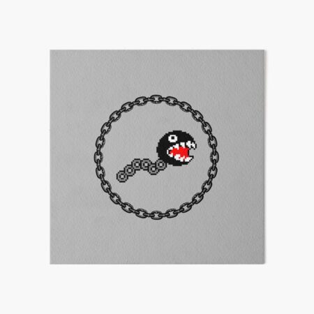 Item preview, Chomping Chain Gaming Enemy - Retro Pixel designed and sold by epinkb.