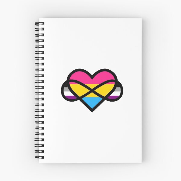Item preview, Pan Ace Infinity Heart designed and sold by UnicornPeeps.