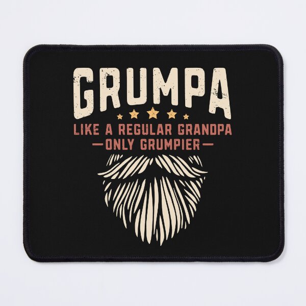 Item preview, Grumpa Like A Regular Grandpa Only Grumpier Bearded Grumpy Grandpa Funny Gift designed and sold by alenaz.