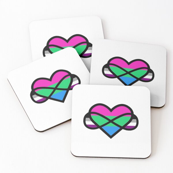 Item preview, Poly Ace Infinity Heart designed and sold by UnicornPeeps.